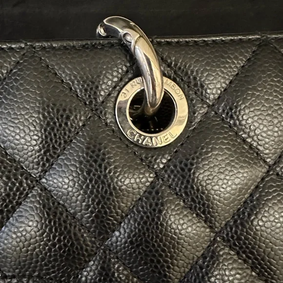 Chanel caviar classic tote grand shopper - Picture 8 of 11
